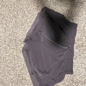 Zyia Dusty Purple Shorts with Pocketed Liner